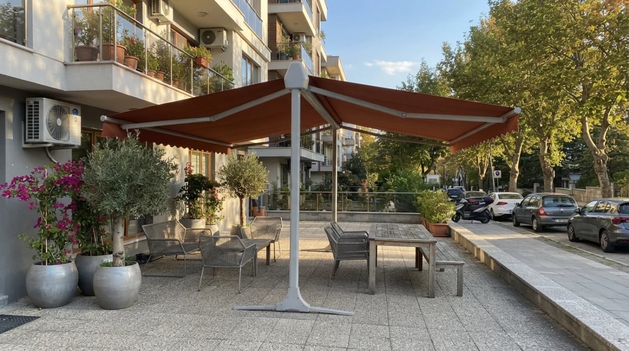 T Model Tente sistemi — İzmir uygulama örneği