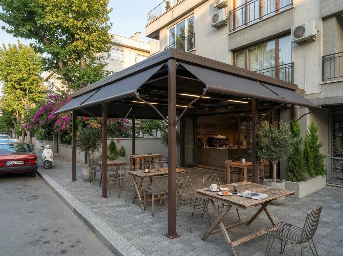 Win Tente sistemi — İzmir uygulama örneği